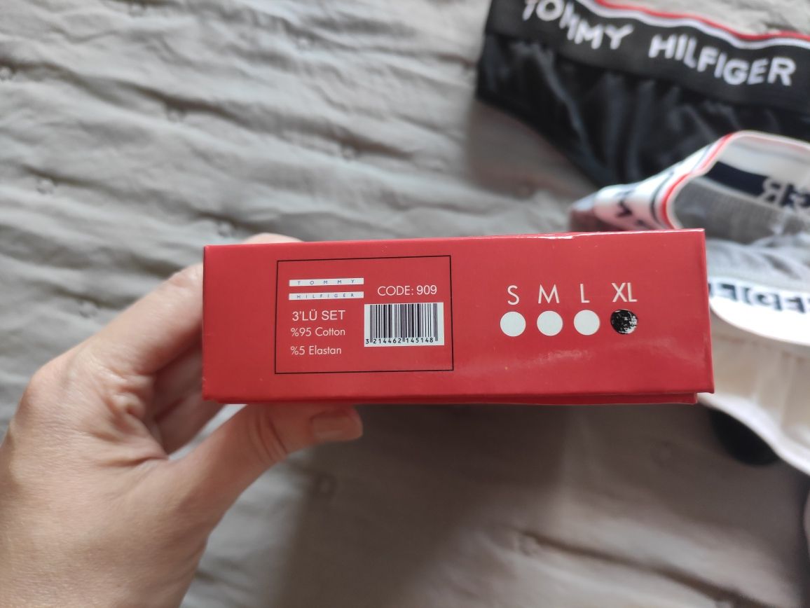 3pak stringów Tommy Hilfiger rozm.S