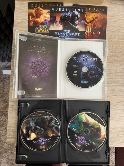 Starcfraft art book + jogo e dvd