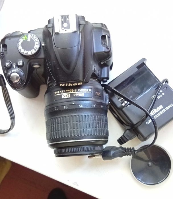 зеркальный фотопарат nikon d3000
