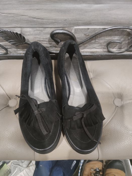 Лофери натуральна замша