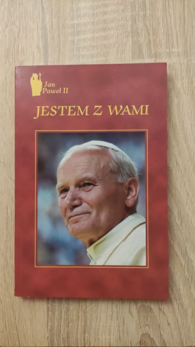 Książka religijna biografia papież Jan Paweł II* Jestem z wami