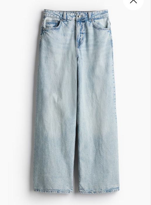 H&M джинси прямі широкі