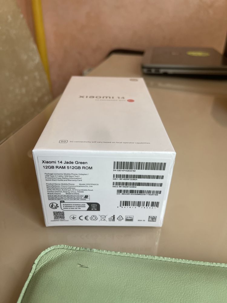 Xiaomi 14 12 512 Green EU nfc