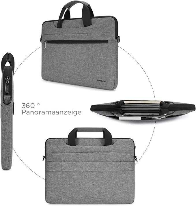 NIDOO biznesowa torba na laptopa 13-14'' Macbook Huawei Dell Hp