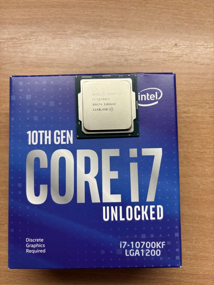 Процесор Intel core i7-10700KF