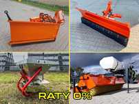 Pług śnieżny prosty Zamiatarka Rębak Piaskarko Solarka RATY Dostawa
