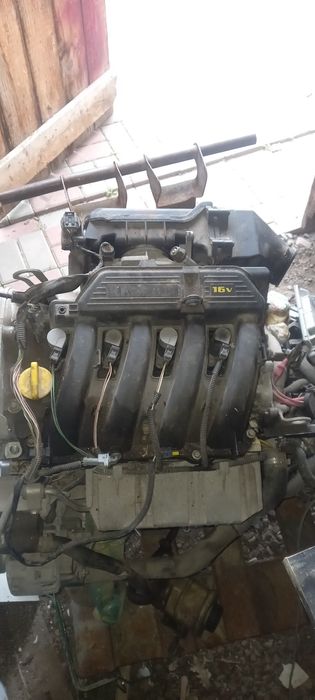 Двигун дачія рено логан 1.6л 16 кл