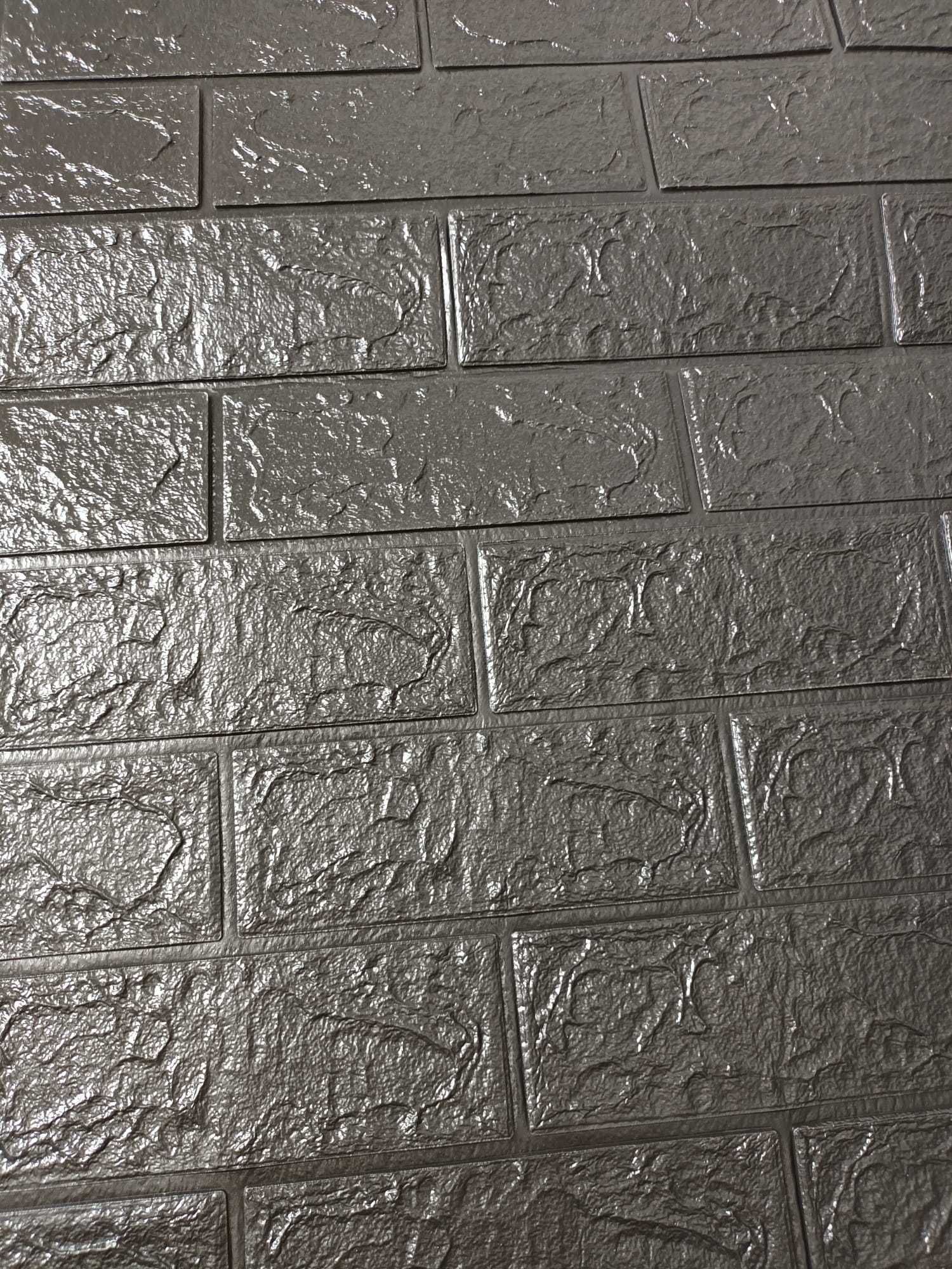 Papel de parede em relevo 3D, em Branco ou Cinzento 4€/peça