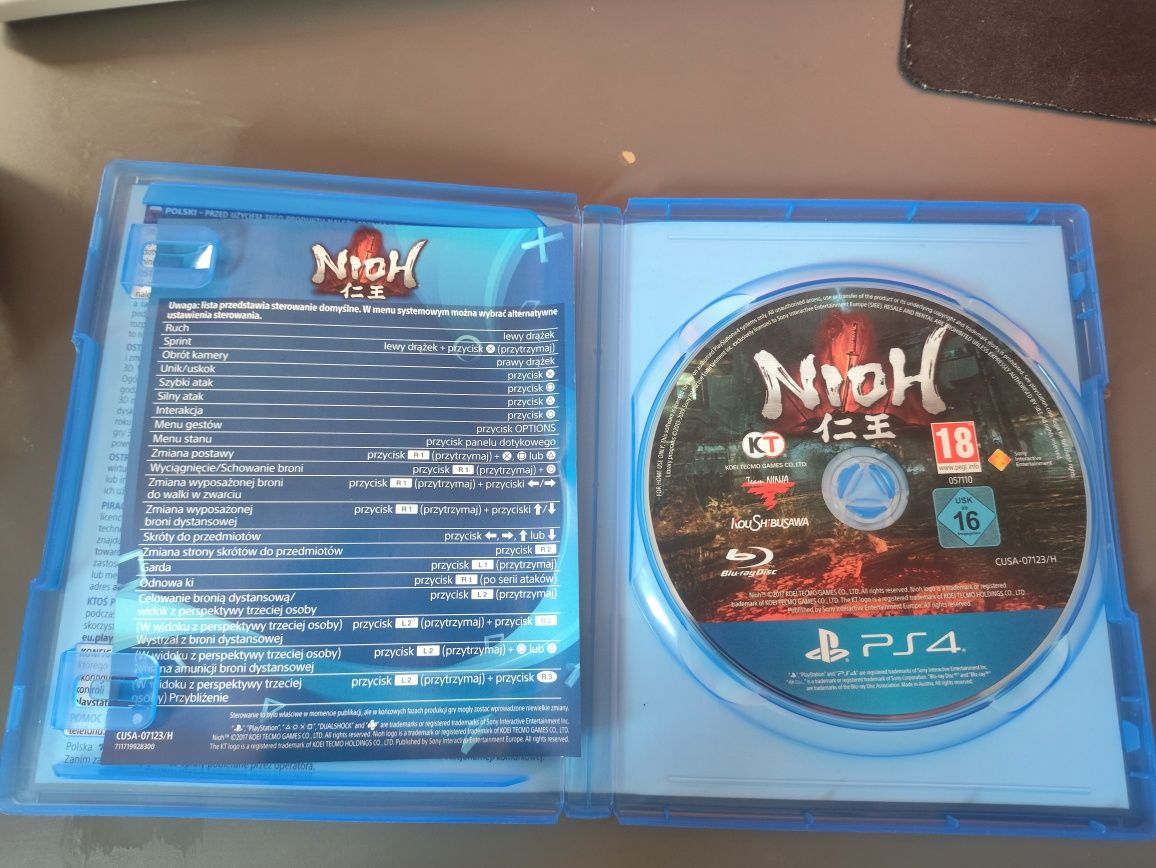 Gra nioh ps4 jak nowa