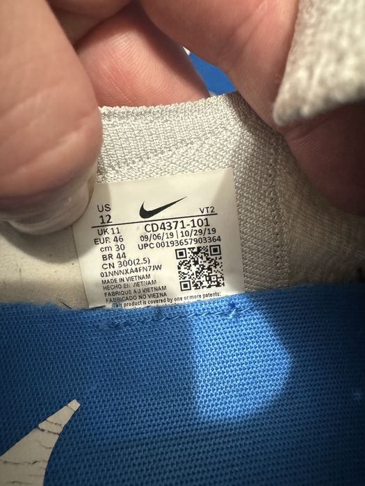 Чоловічі кросівки для бігу Nike React Infinity 46(30см) оригінал