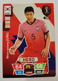 Karta Panini World Cup QATAR 2022 Hero 159 Woo-Young Jung