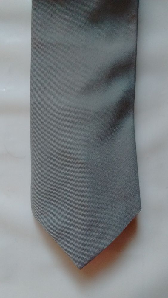 Сірий серый краватка галстук для школяра для школьника в школу