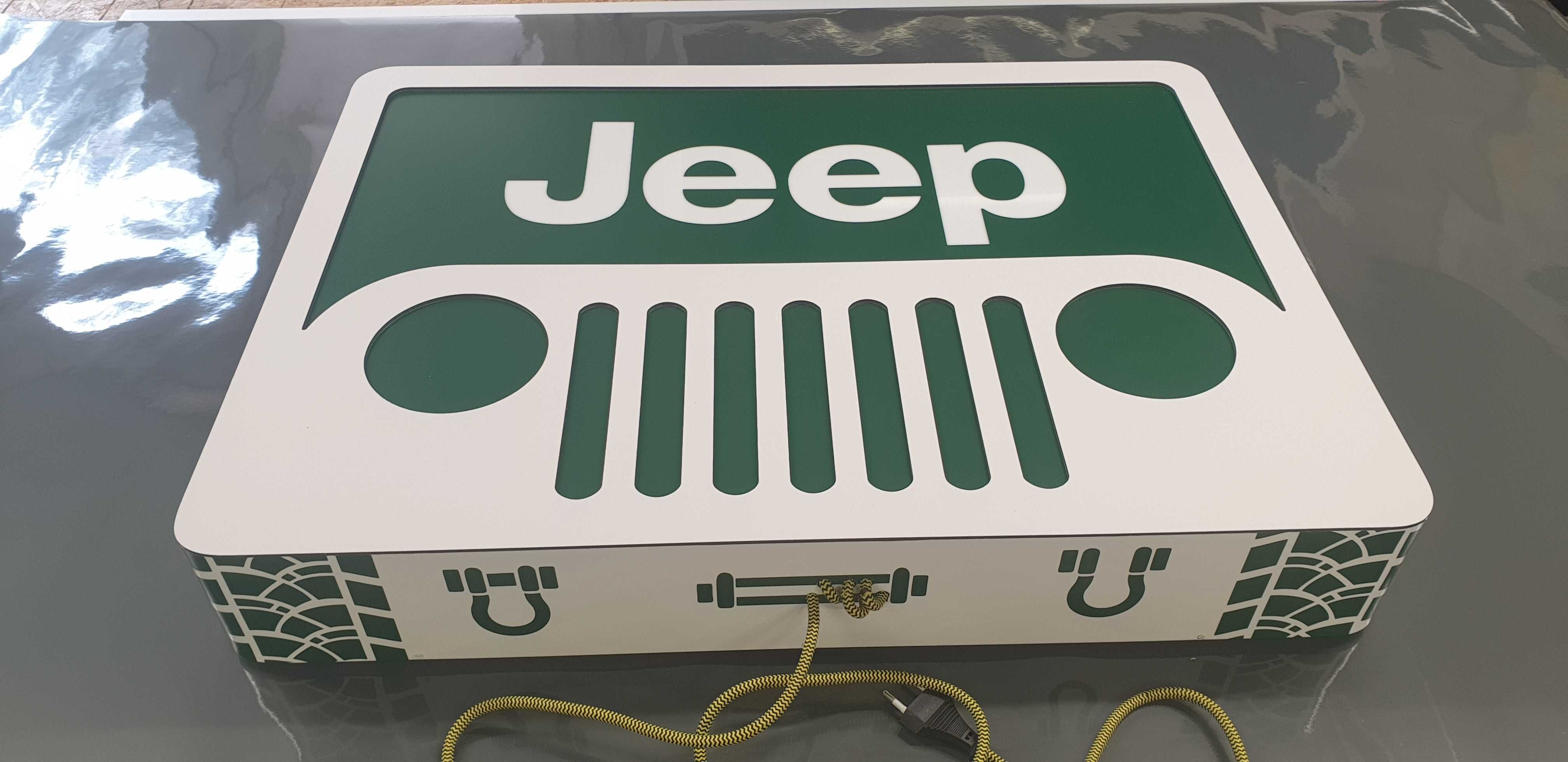 Jeep Decor Led Plafon Kaseton Lihtbox Reklama.