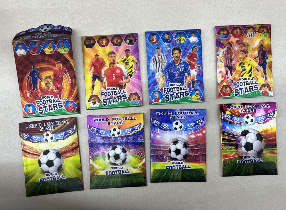 Caderneta guarda cartas jogadores futebol euro 2024