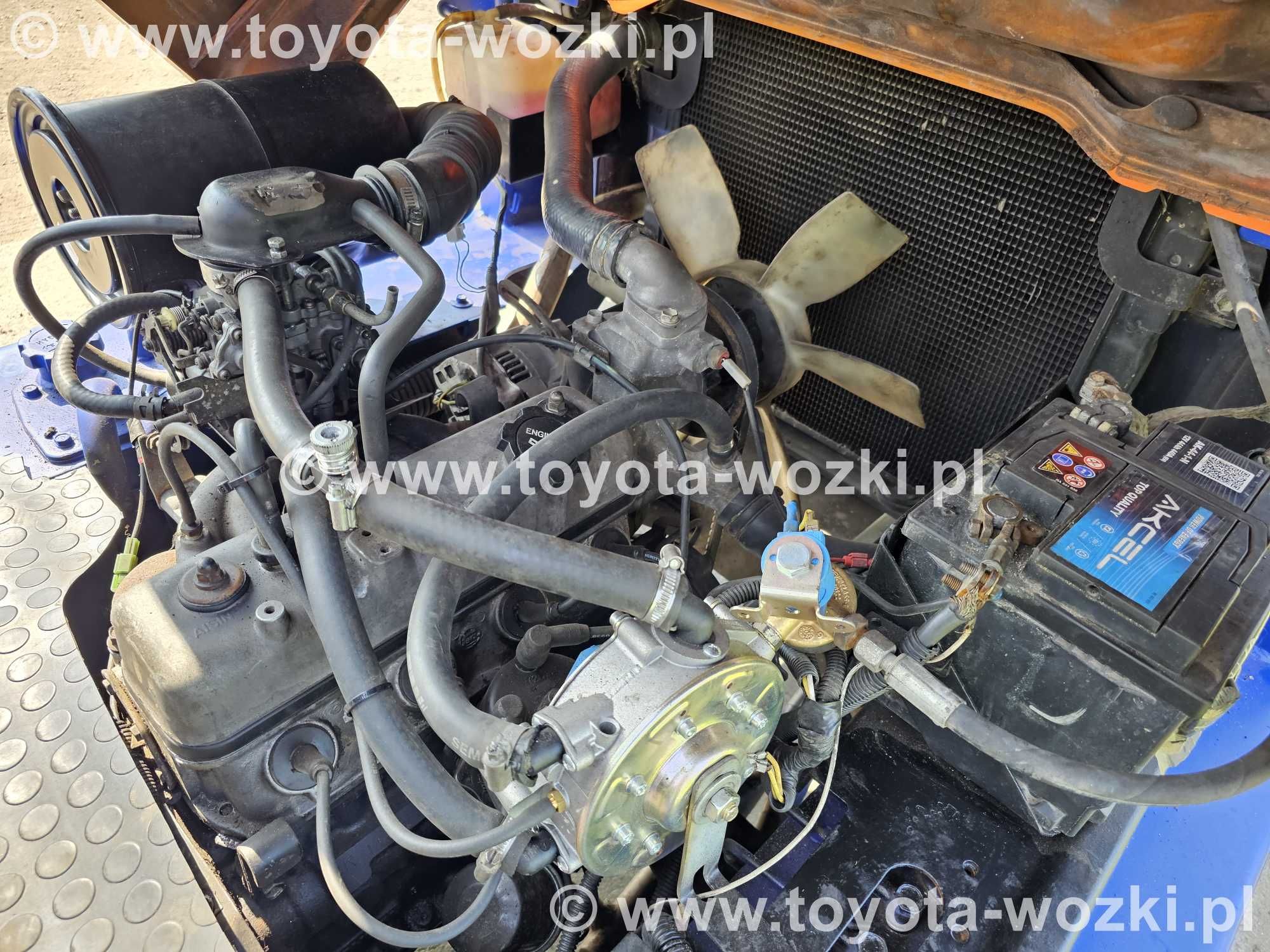 Wózek Widłowy TOYOTA 5FG20 , Wózek Widłowy TOYOTA 5FGF20 widlak LINDE