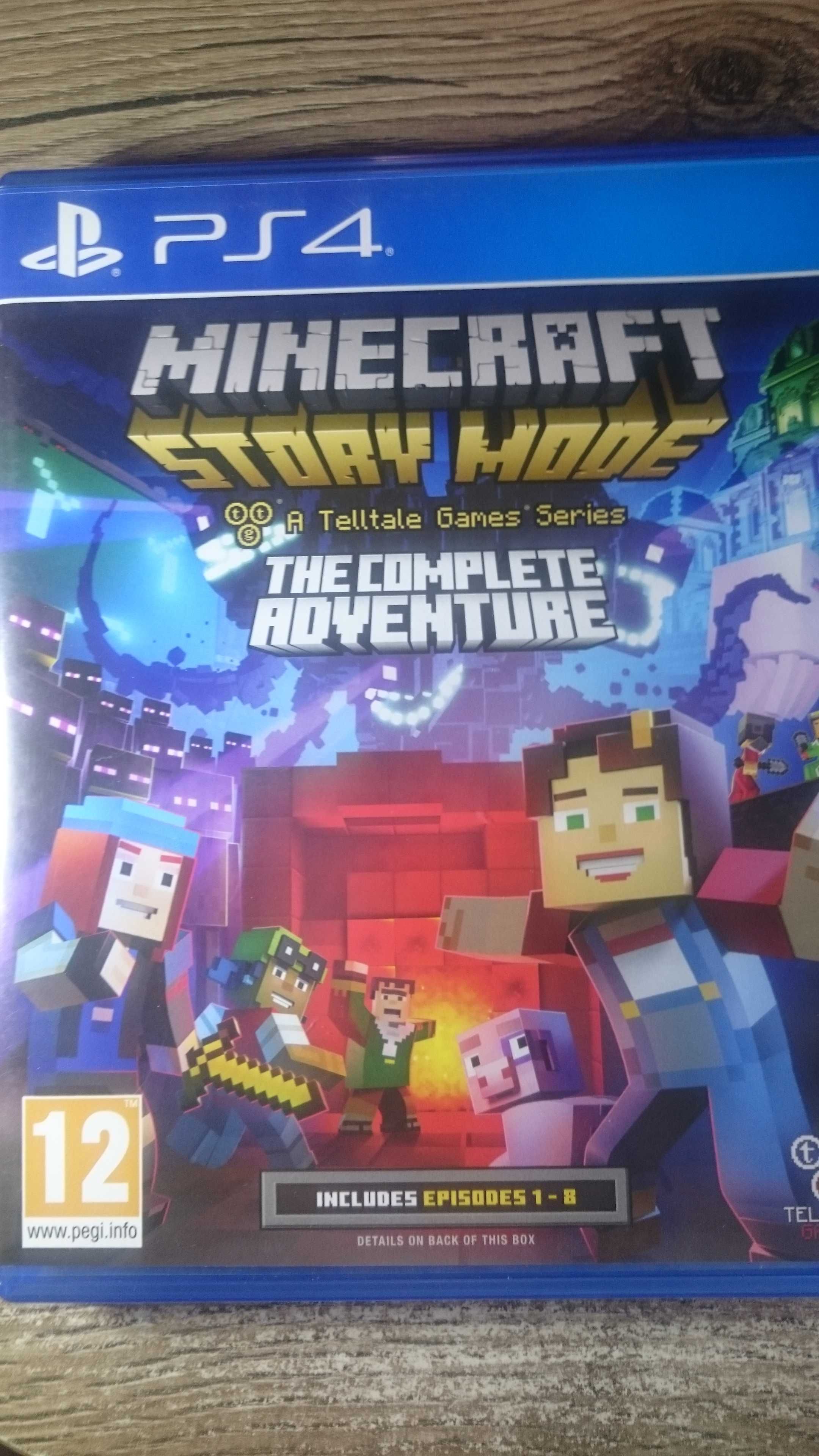 Minecraft story mode ps4 playstation 4 lego rayman psi patrol spiderma