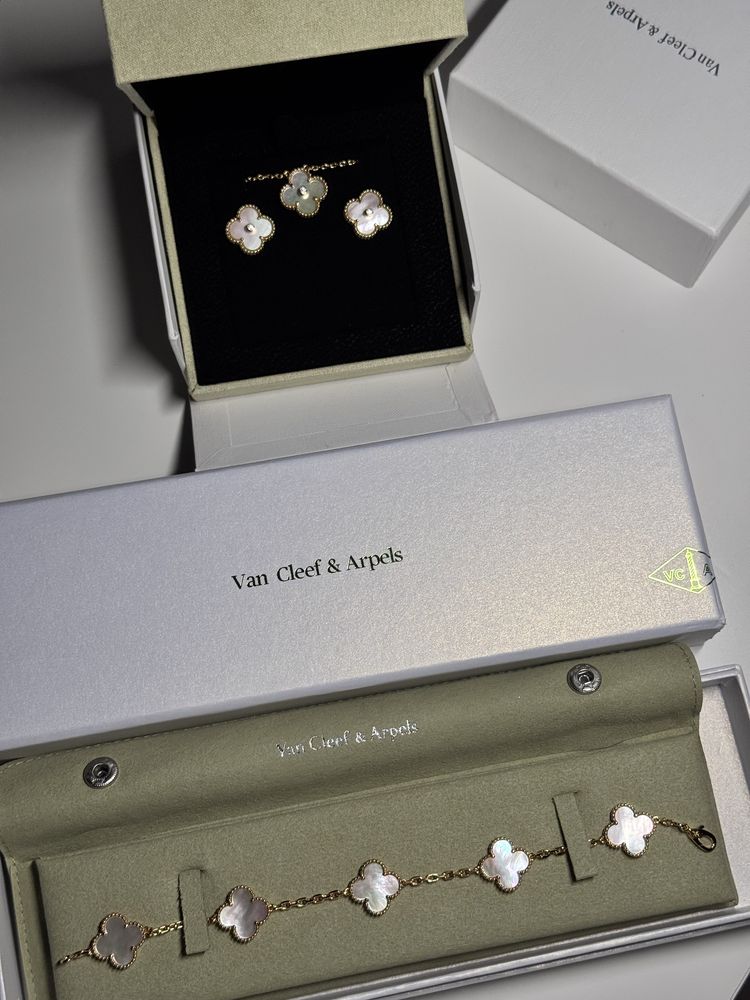 Zestaw biżuterii w stylu Van Cleef & Arpels