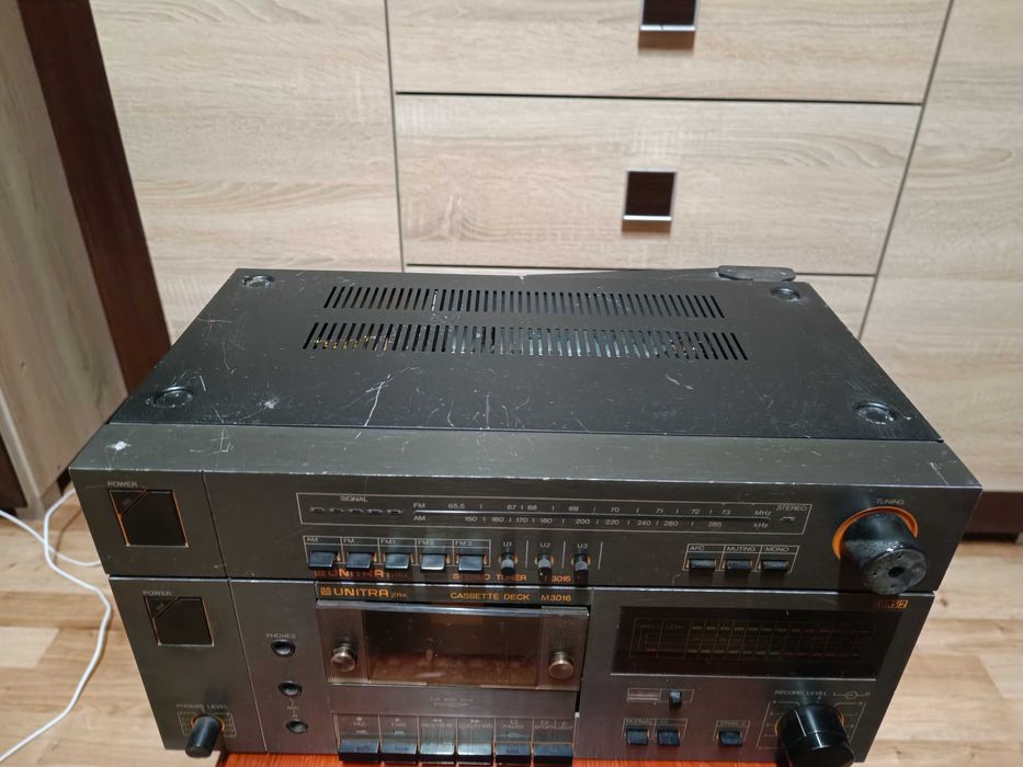 Sprzedam tuner i deck UNITRA m3016