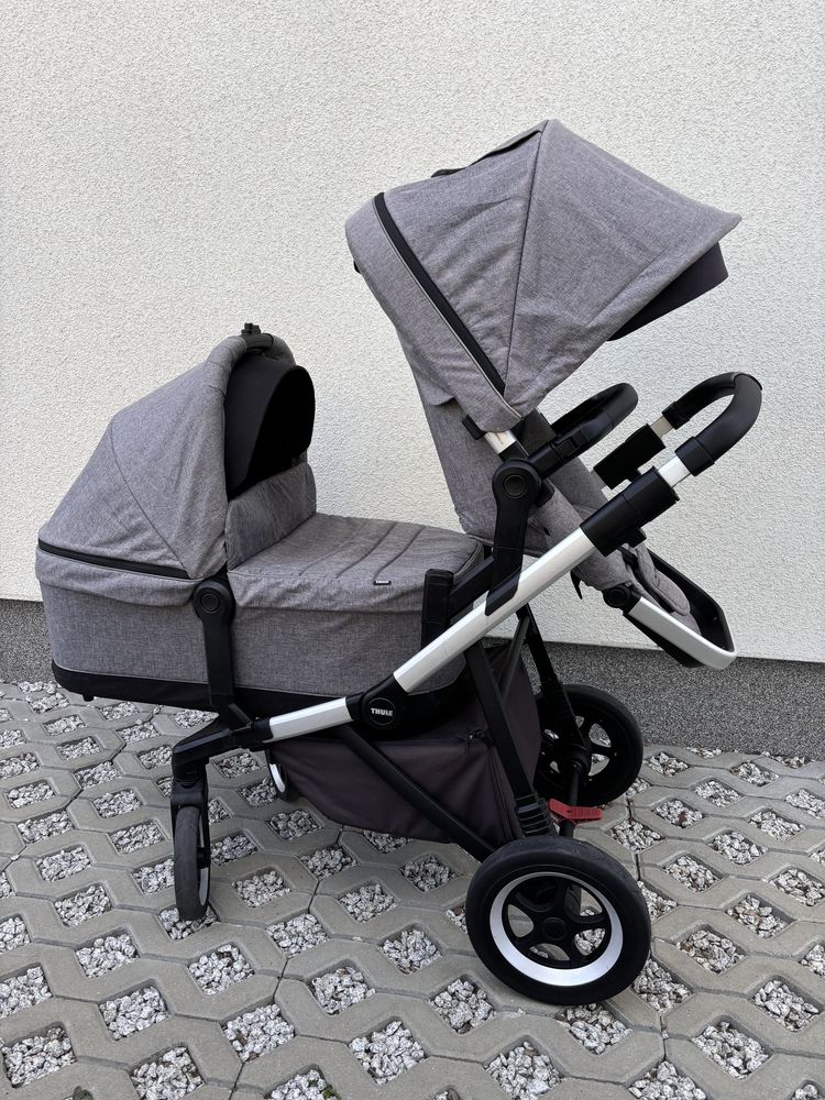 Thule sleek rok po roku 2 spacerowki i gondola
