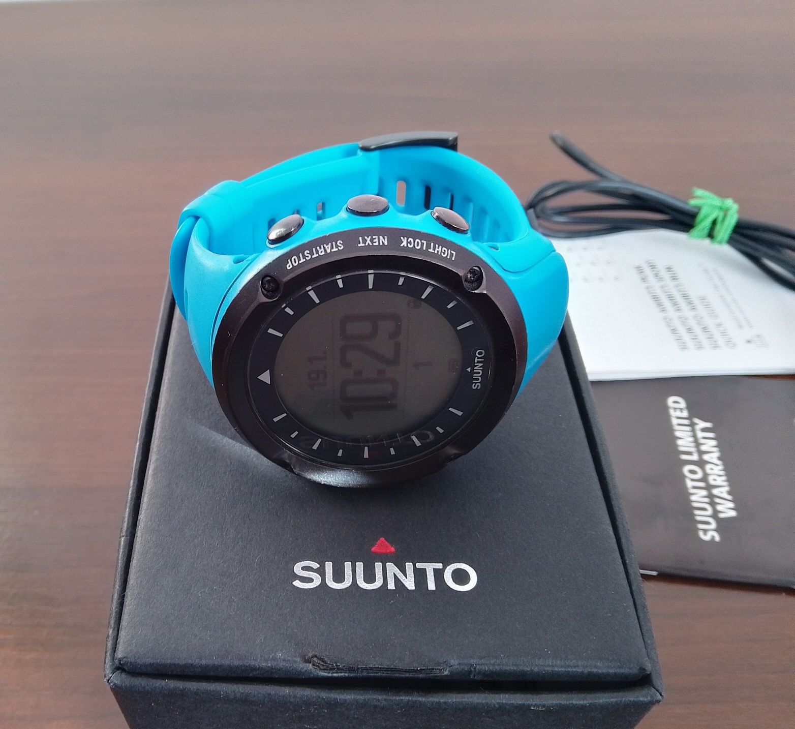 Suunto Ambit 3 Black / Blue  Wojskowy Taktyczny Uniseks