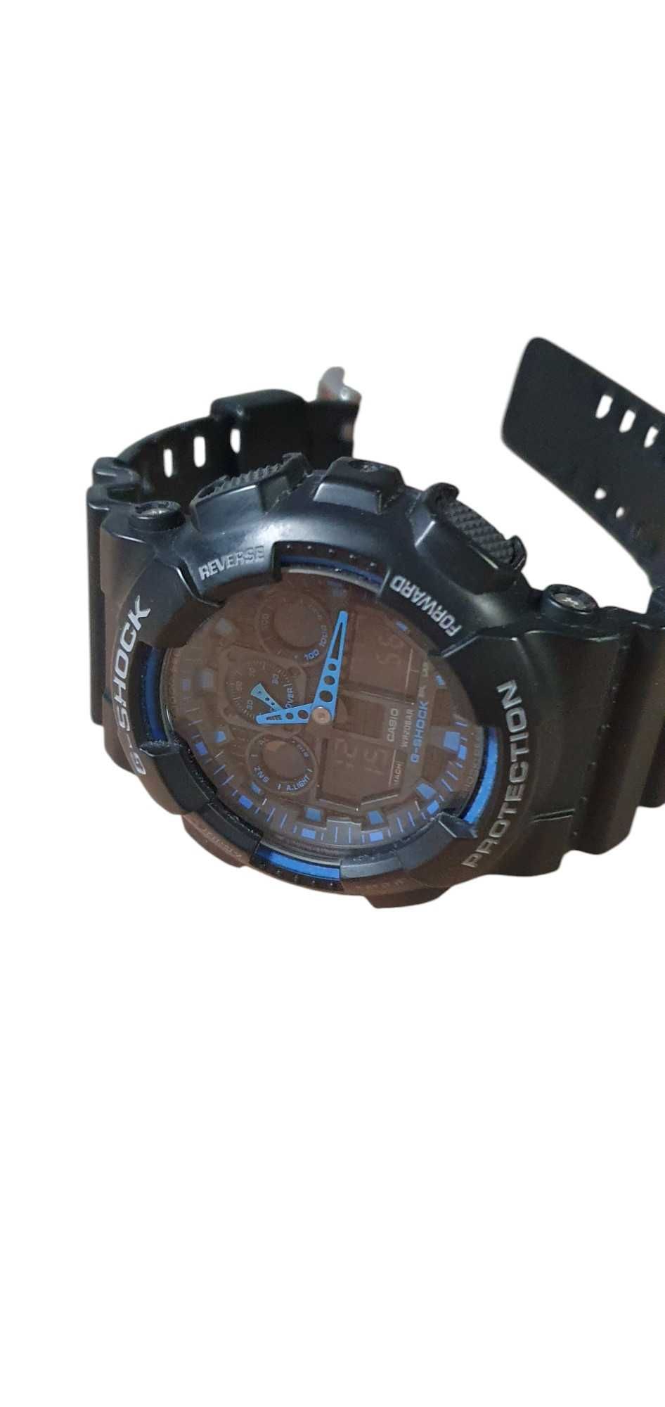 Sportowy zegarek CASIO G-SHOCK GA-100-1A2