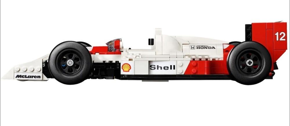 Lego McLaren MP4/4 e Ayrton Senna