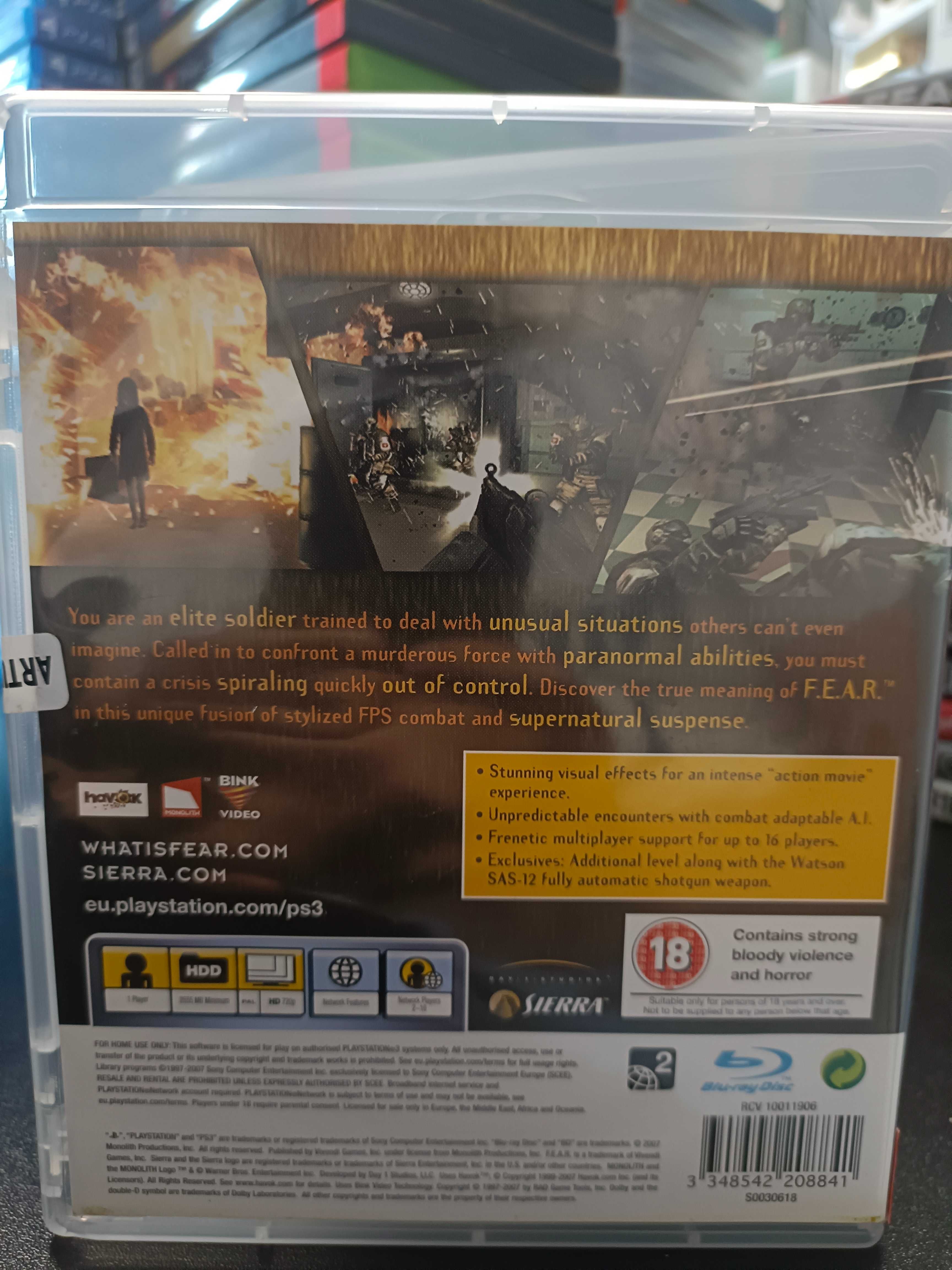 F.E.A.R. First Encounter Assault Recon PS3 Wymiana Sklep Mokotów