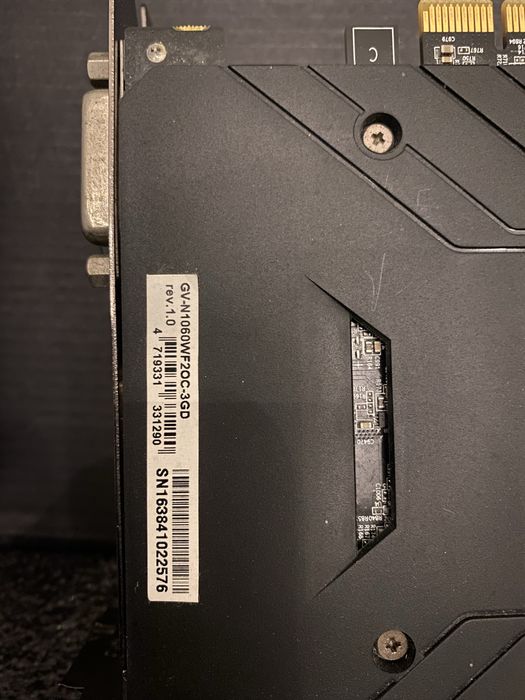 Nvidia Gtx 1060 3gb