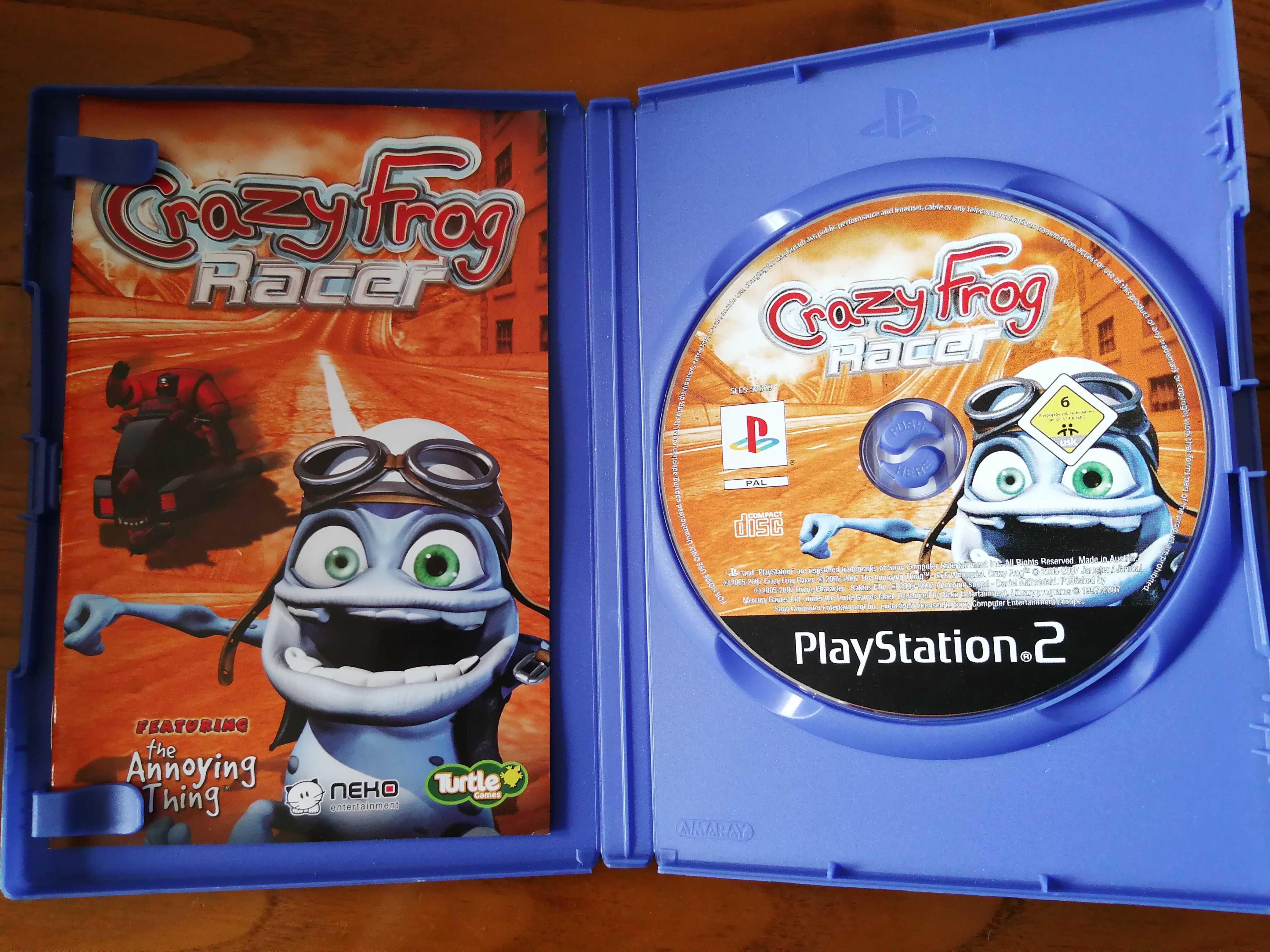 Jogo Playstation2- Crazy Frog Racer