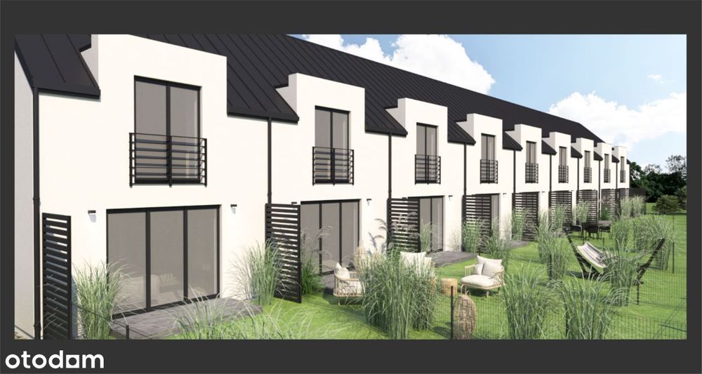 Dom jednorodzinny w zabudowie szeregowej