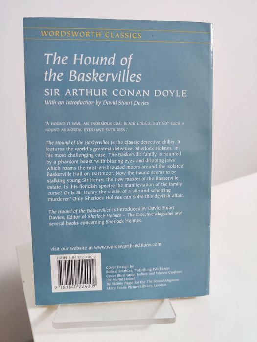 The Hound of the Baskervilles - sir Arthur Conan Doyle