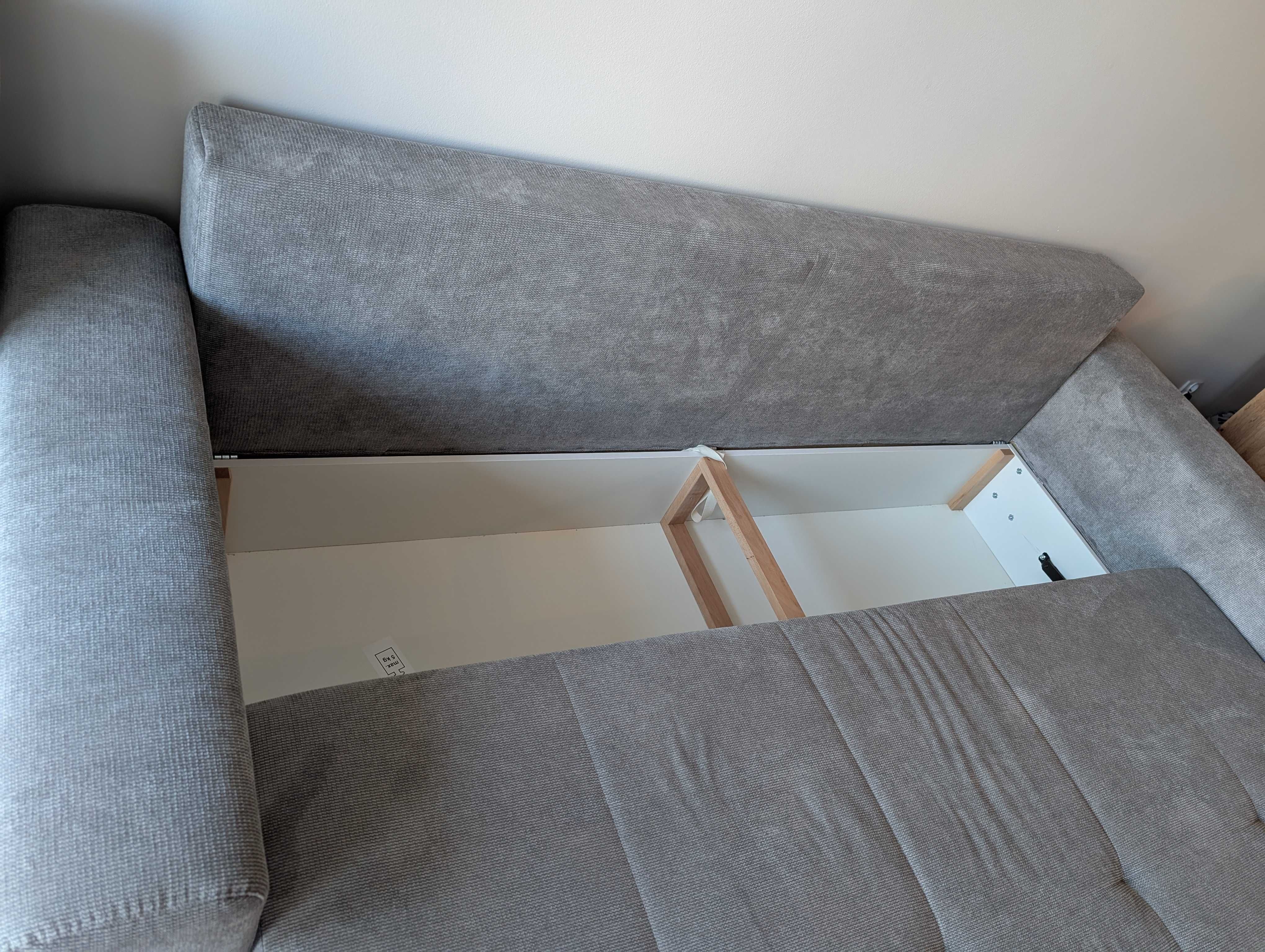 NOWA sofa 3 os. Agata Meble Azzuro z funkcją spania