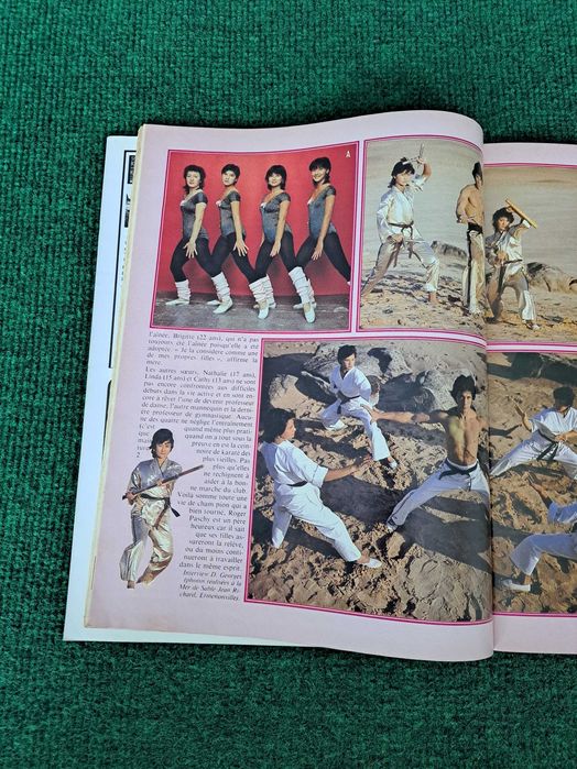 Revista Karate N.° 89 com Poster Calendário de 1983 com Bruce Lee