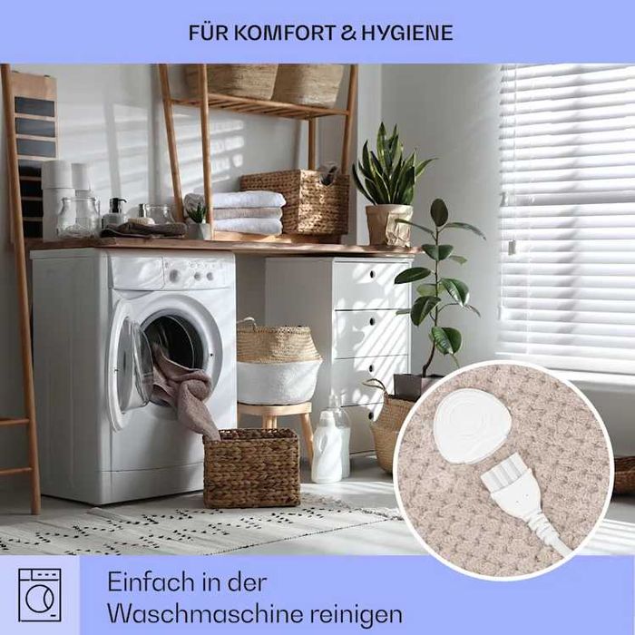 Електроковдра Электрическое одеяло плед Klarstein Dr.Watson Deluxe XXL