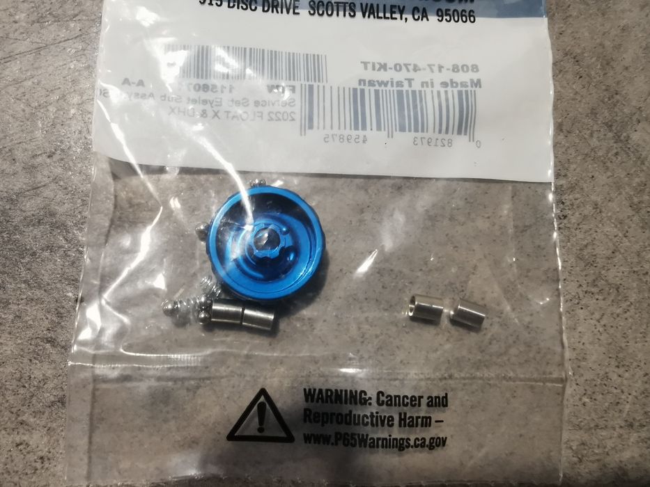 Fox pokrętło regulacji kompresji dla dampera Fox Float X oraz DHX 2022