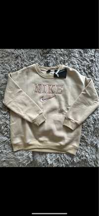 Bluza Nike nowa bezowa