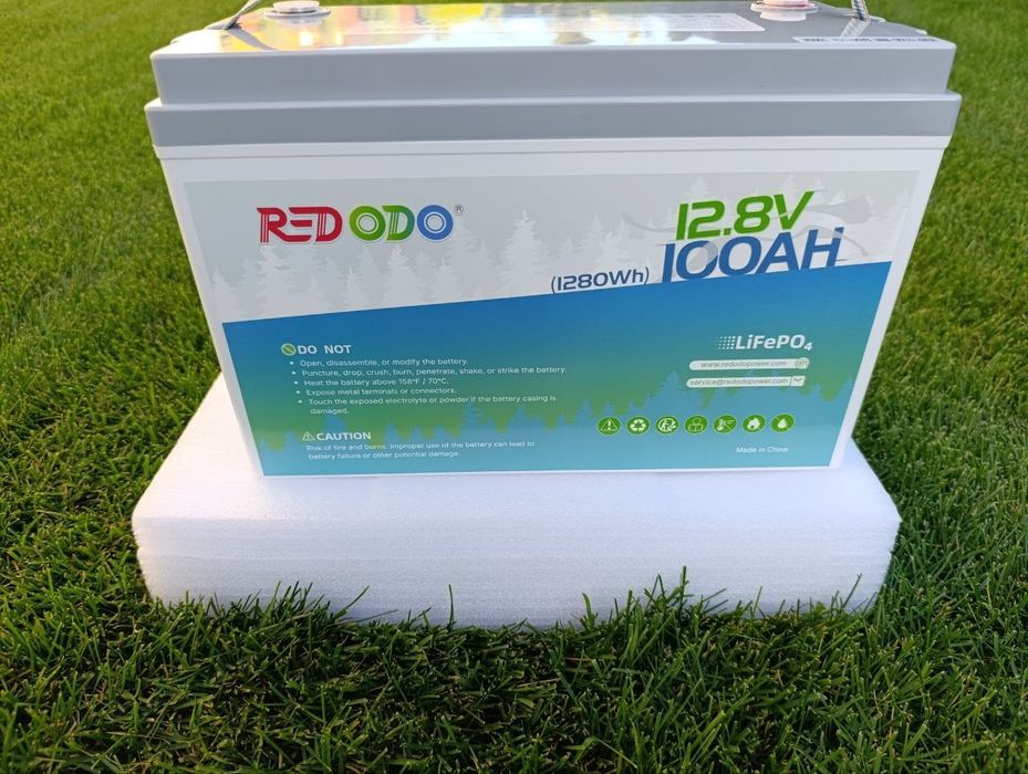 акумулятор redodo lifepo4 12v/100aH з Німеччини