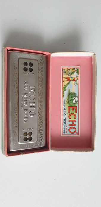 Starocie z Gdyni - Harmonijka ECHO HARP niemiecka sprawna