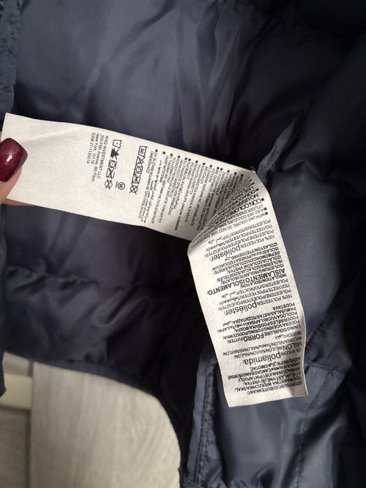 Under Armour szara kurtka pikowana przejsciówka dziecięca 140 146