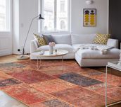 NOVO : Tapete / Carpete Design Patchwork - 140x190cm By Arcoazul