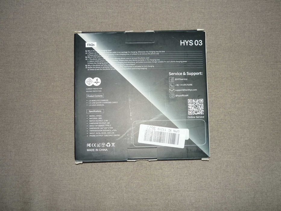 Szybka ładowarka bezprzewodowa 3w1 do Apple