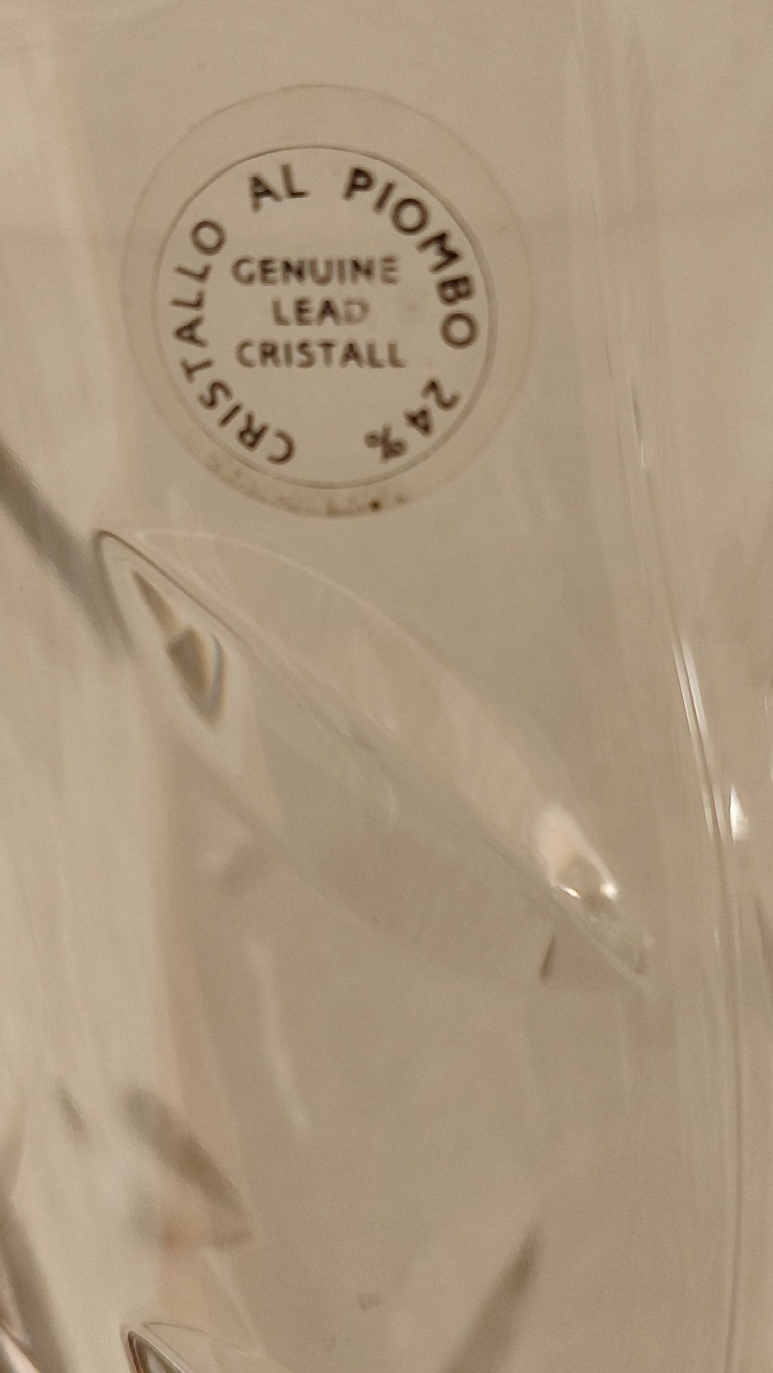 Jarra italiana Cristal