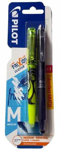 PILOT Frixon długopis zakreślacz zmazywalne granat