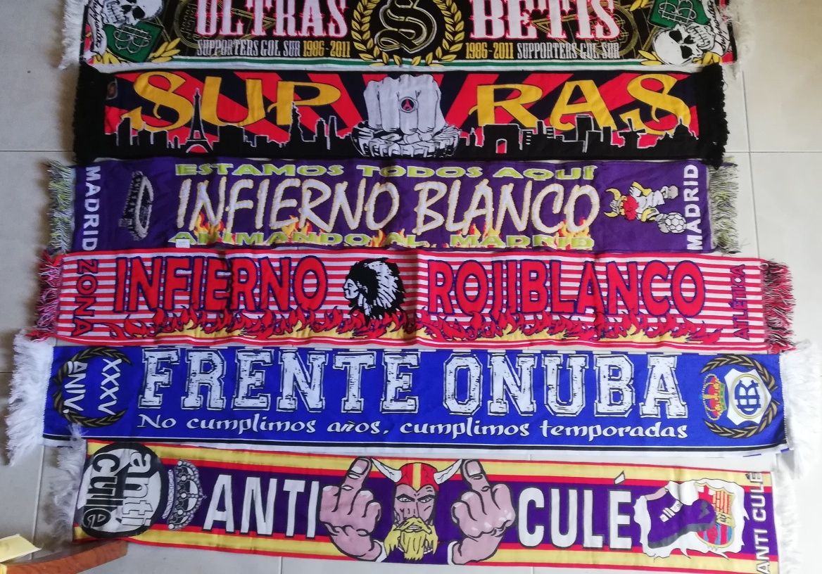 Cachecois de Claque de futbol clubes top