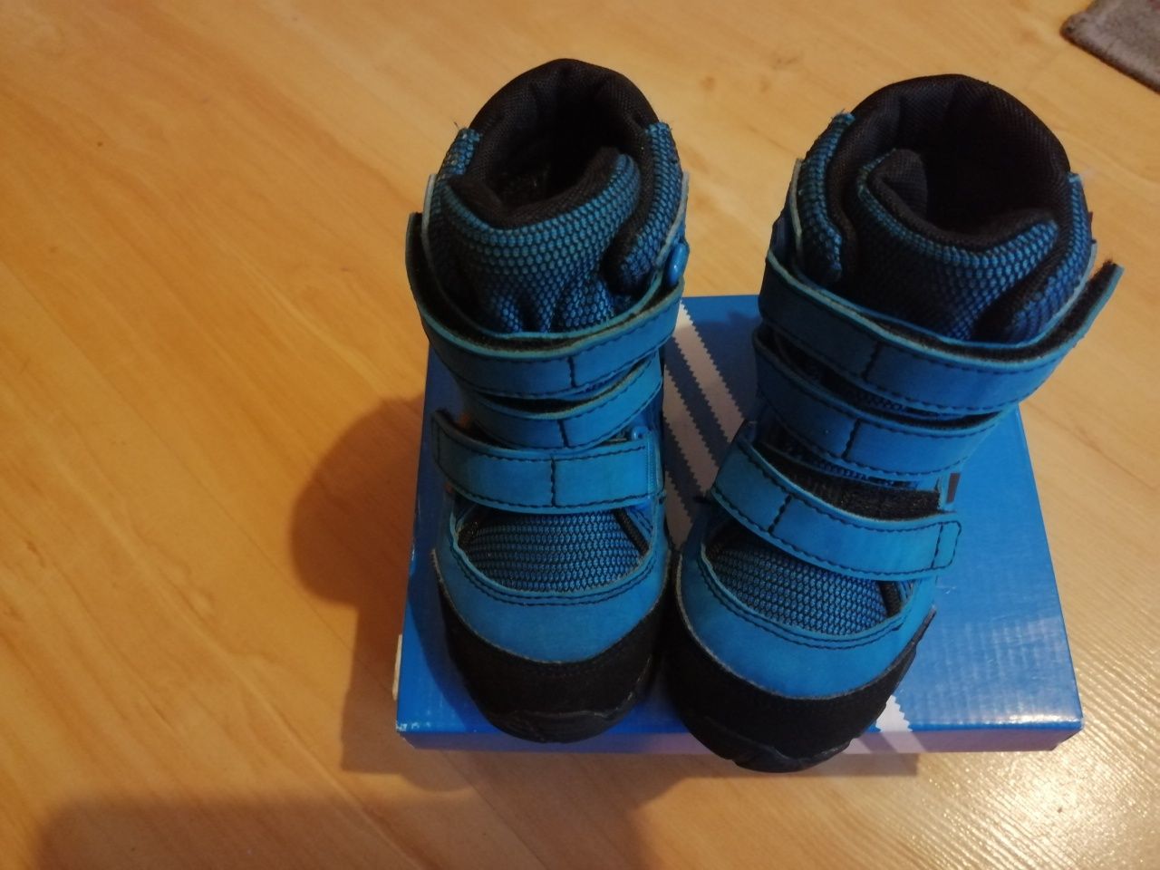 adidas CW Holtanna Snow CF niebiesko-czarne roz 22