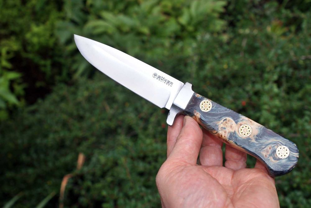 Nóż Böker stal proszkowa CPM-3V Solingen 63 HRC