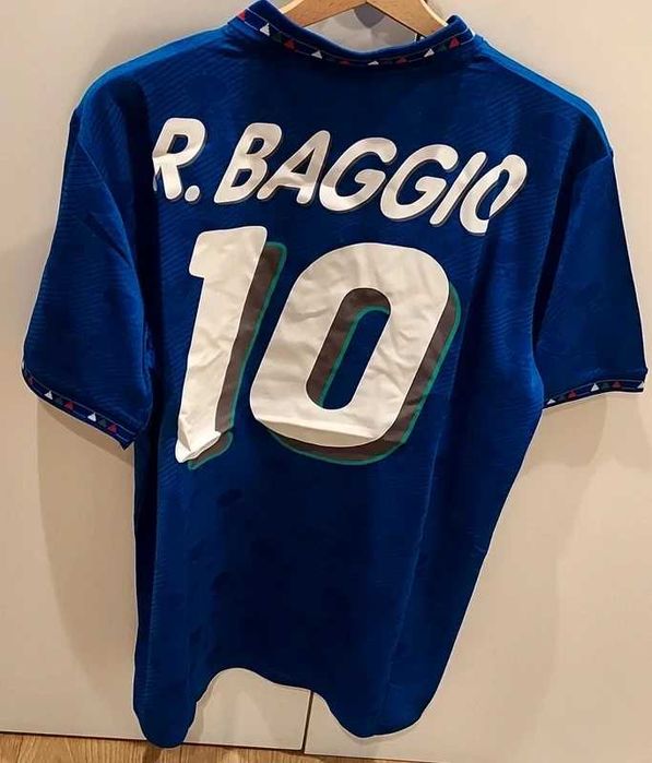 Camisola retro Italia #10 R. Baggio L