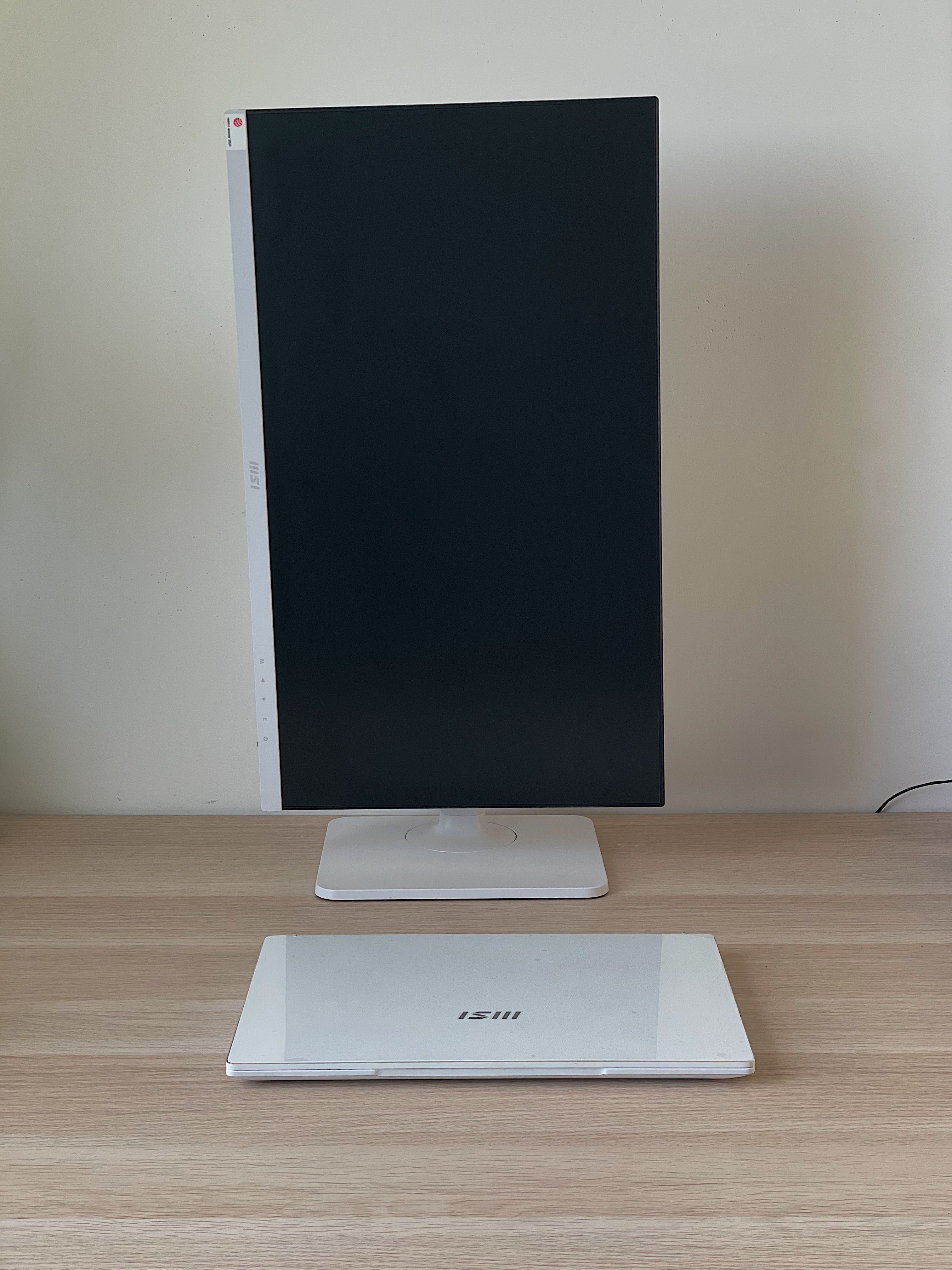 Monitor MSI Modern Biały