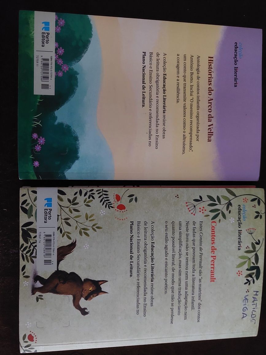 Livros infantis - Plano Nacional de Leitura