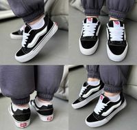 Кеды Vans KNU Skool Black White 36-45 Новинка 2024! Наложка! Топ